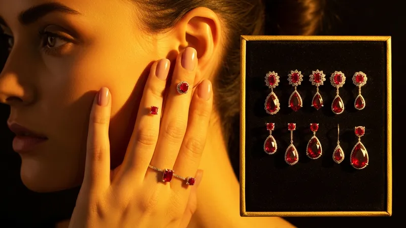 Comment choisir des boucles d'oreilles rubis : le guide
